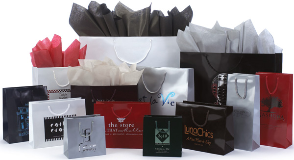 Gloss Laminated European Shopping Bags