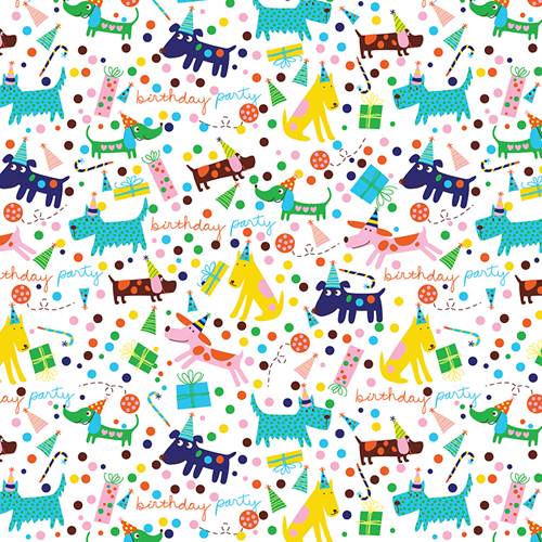 Barkday Gift Wrap Paper