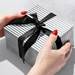 Black & Silver Reversible Gift Wrap Paper - B991D