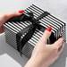 Black White Stripe Gift Wrap Paper - B449