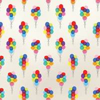 Bunch of Balloons Gift Wrap Paper