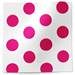 Raspberry Dots Tissue Paper