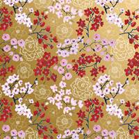 Drifting Blossoms Gift Wrap Paper