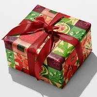 Elegant Christmas Squares Gift Wrap (Closeout) 