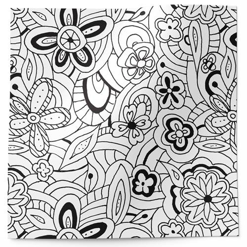Floral Sketch Tissue Paper