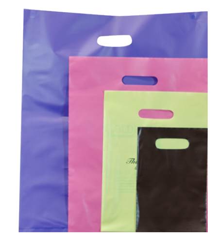 Frosted Tint Merchandise Bags - 12" x 15"