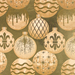 Gilded Ornaments Gift Wrap Paper - GW-4168 (9000)