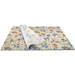 Golden Floral Tissue Paper (New) - BPT375