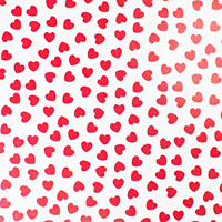 Hearts Gift Wrap Paper