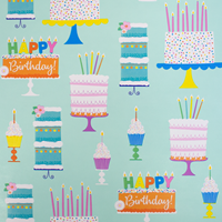Icing on the Cake Gift Wrap Paper Sullivan Gift Wrap Paper