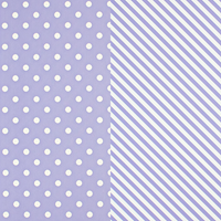 Lavender Dot & Stripe Gift Wrap Paper