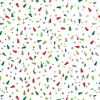 Little Christmas Trees Gift Wrap Paper