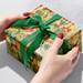 Ornamental Beauty Gold Gift Wrap Paper - XB590