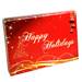 Red Ornament Gift Card Box - GC-POPUP-REDORN