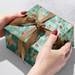 Reindeer Tapestry Gift Wrap Paper - XB561
