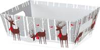 Reindeer Wonderland Market Tray (Large) Market Trays, Gift Basket Packaging