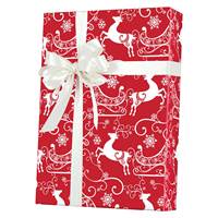 Sleigh Ride Gift Wrap Wholesale Gift Wrap Paper, Christmas Gift Wrap Paper