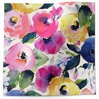 Watercolor Flowers Tissue Paper (New) 