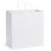 White Kraft Shopping Bags (Take Out) - WKT