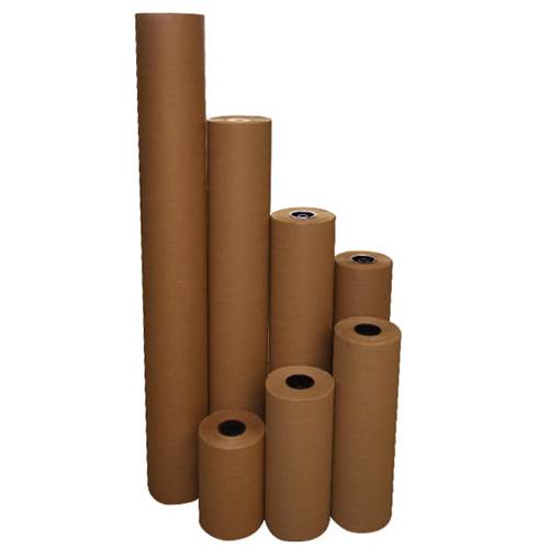 Kraft Wrapping Paper - 24" x 9" diameter rolls