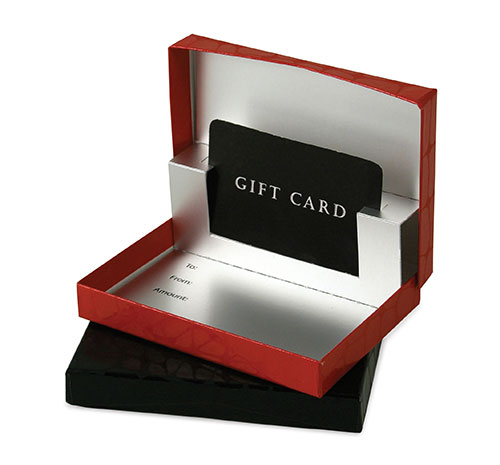Pop-up Gift Card Boxes