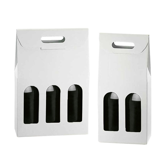 White Kraft Wine Packaging