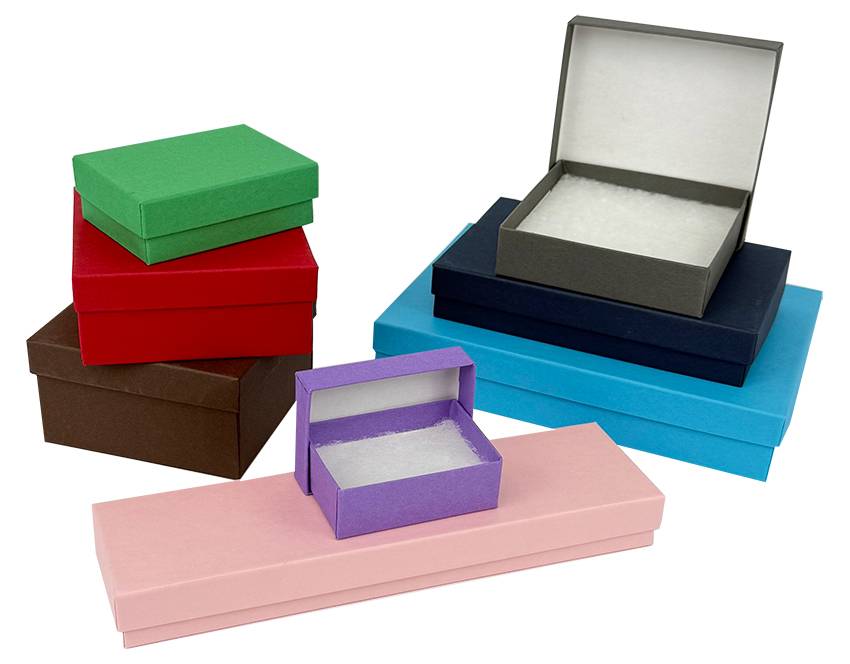 Kraft Color Jewelry Box 5-7/16x3-1/2x1 | 100/Case Wholesale