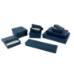 #20 Kraft Tint Jewelry Box (Colors) - JB20-COLORSBLU