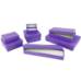 #20 Kraft Tint Jewelry Box (Colors) - JB20-COLORSBLU
