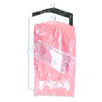 72 Inch Garment Bags — 1 mil clear poly on continuous roll, protective cover for gowns and coats, 21 x 3 x 72
