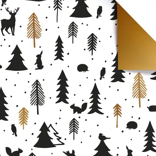 Albin Gift Wrap Paper — festive Albin holiday wrapping paper design