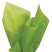 Aloe Tissue Paper — Bright vivid chartreuse/lime green tissue paper sheet, smooth finish