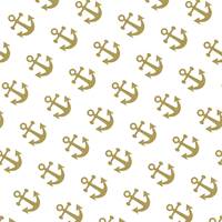 Anchors Away Gold Tissue Paper (Closeout) 