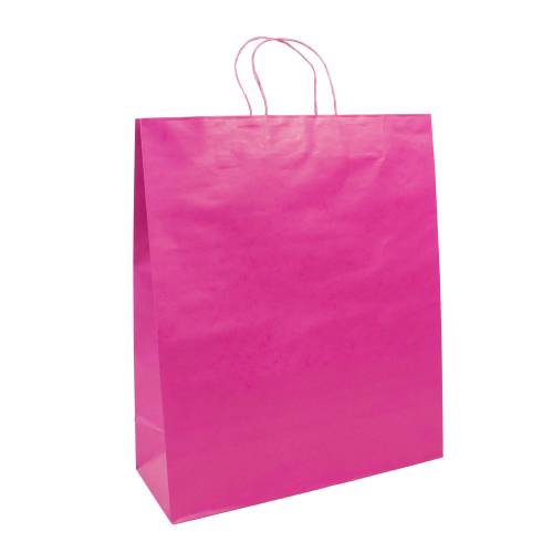 Azalea J-Cut Shopping Bag with Twisted Paper Handle