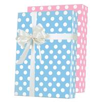 Baby Dots Reversible Gift Wrap