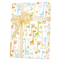 Baby Giraffes Gift Wrap