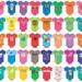 Baby Rompers Gift Wrap Paper - B101