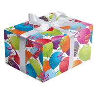 Balloon White Gift Wrap Paper