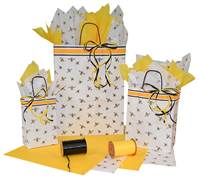 Bees Paper Shopping Bags