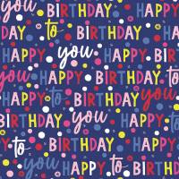 Benoni Gift Wrap Paper (New) — Benoni (New) celebration gift wrap design