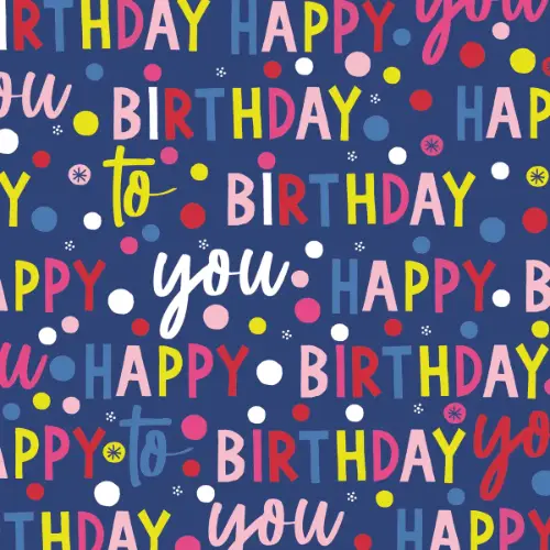 Benoni Gift Wrap Paper — Benoni celebration gift wrap design