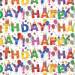 Birthday Characters Gift Wrap Paper — fun birthday characters birthday gift wrapping paper