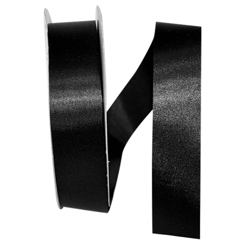 Bulk Ribbon - Black Satin Bow Stretch Loops - 3/16 X 6 - Quantity: 200 -  Polyethylene Ribbons - Maximumstretch: 4 5/16 by Paper Mart - Yahoo Shopping