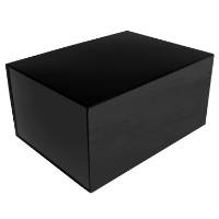 Black Gloss Magnetic Boxes wholesale magnetic boxes, magnetic gift boxes wholesale, black gloss magnetic box, bulk magnetic boxes, magnetic boxes for retail stores