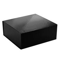 Black Gloss Magnetic Boxes wholesale magnetic boxes, magnetic gift boxes wholesale, black gloss magnetic box, bulk magnetic boxes, magnetic boxes for retail stores