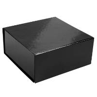Black Gloss Magnetic Boxes wholesale magnetic boxes, magnetic gift boxes wholesale, black gloss magnetic box, bulk magnetic boxes, magnetic boxes for retail stores
