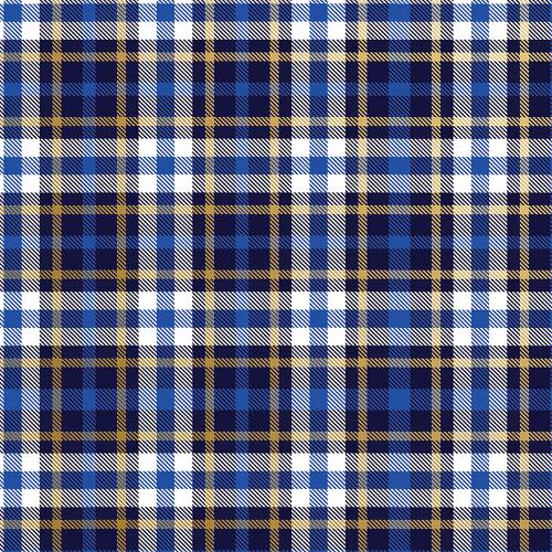 Blue Plaid Gift Wrap Paper — Blue Plaid Festival of Lights wrapping paper