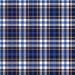 Blue Plaid Gift Wrap Paper — Blue Plaid Festival of Lights wrapping paper