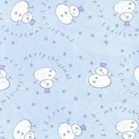 Blue Swirl Snowman Tissue Paper (Closeout) Holiday Tissue Paper