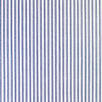 Blue Ticking Stripe Gift Wrap Paper — classic blue ticking stripe pattern gift wrapping paper